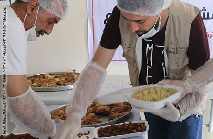 صورة المطبخ الخيري في سوريا
