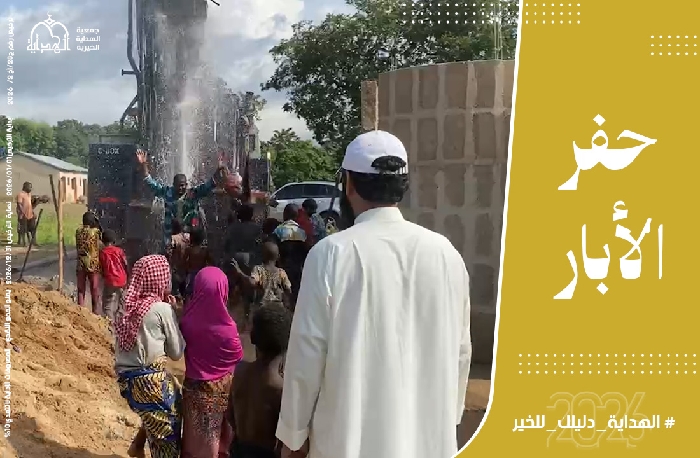 صورة بئر ارتوازي باسم / المرحوم بإذن الله عطالله خضير تركي المطيري