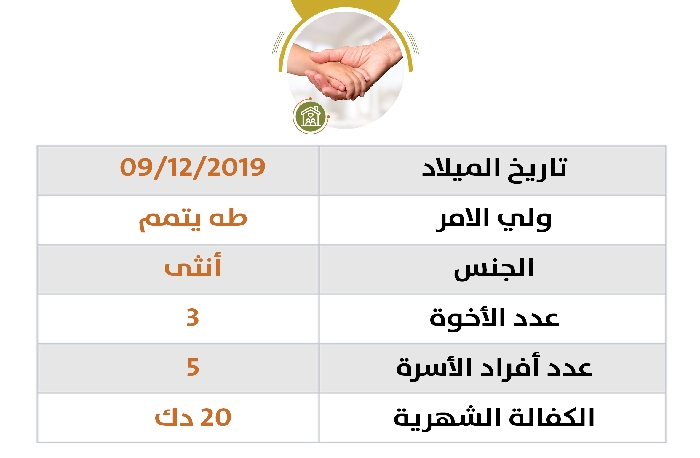 صورة كفالة اليتيم / ذاكرة رمضان بتمم